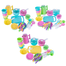 гр Набір посуду 110 в.2 “Iriska6“ у пакеті (15) 2 кольори “Orion“