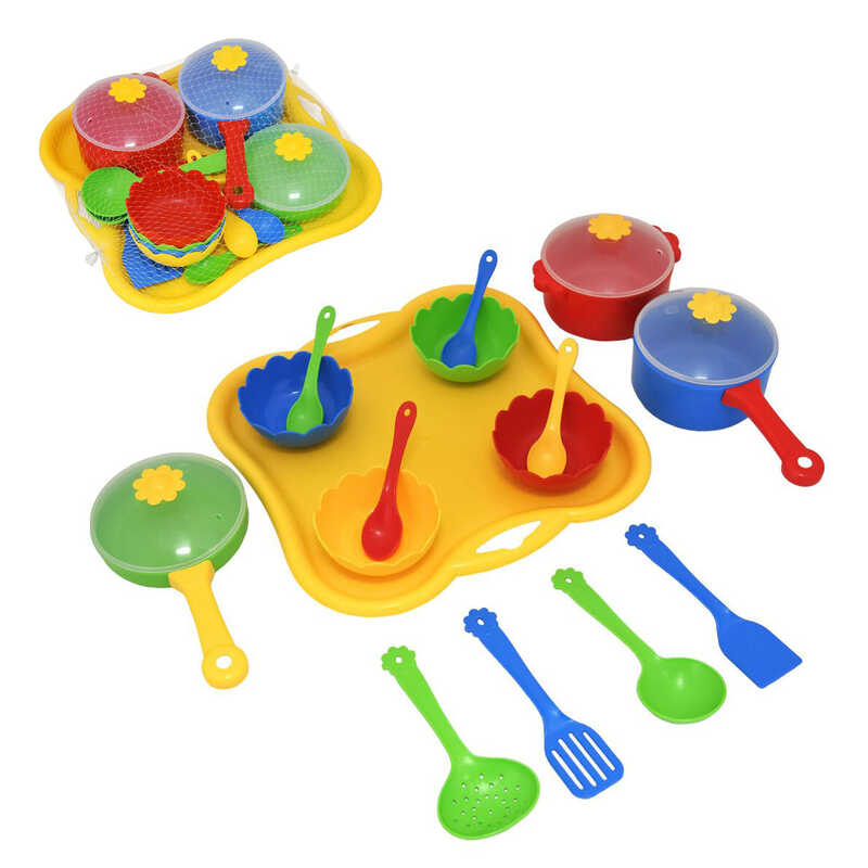 гр Набір посуду столовий “Ромашка“ 39146 (9) 2 види, “Tigres“, 19 елементів, в сітці