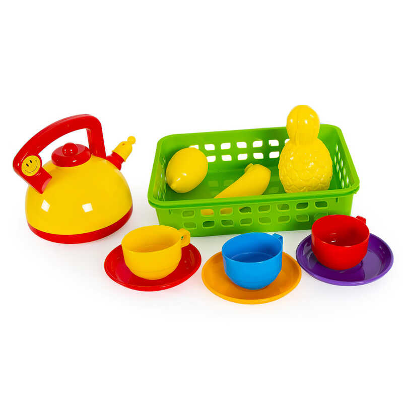 гр Набір посуду у великому кошику 4904 (20) “BAMSIC“