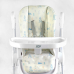 Стільчик для годування Joy K-11058 (1) мягкий чохол ПВХ, 4 колеса, з’ємний столик, кошик, в коробці