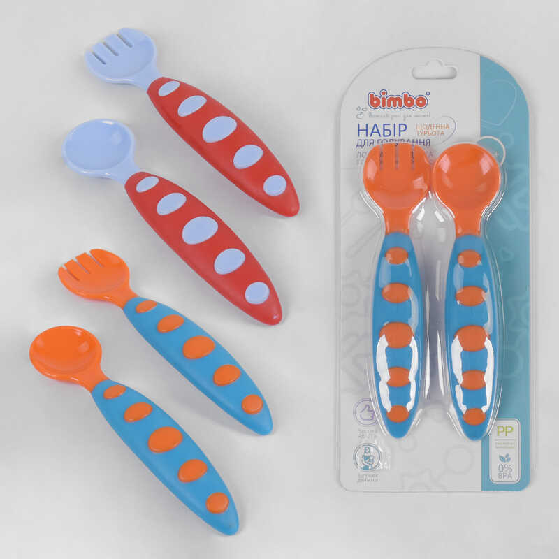 гр Набір приладів 45368 (144) “BIMBO“, 2 кольори, на листі