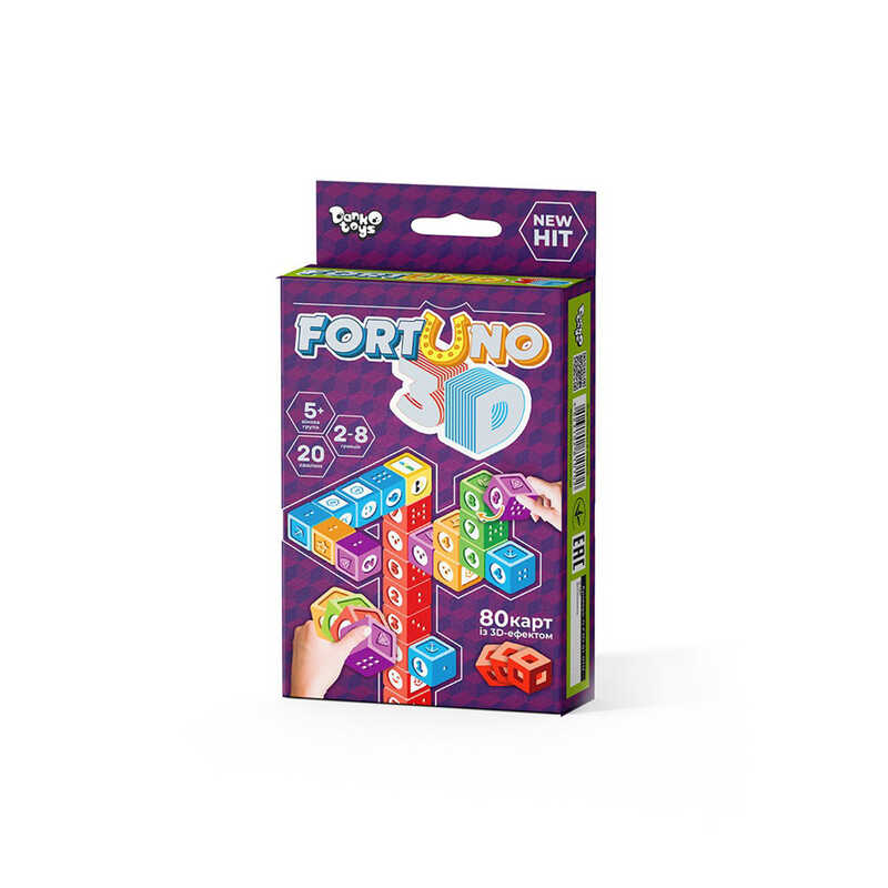 гр Настільна гра “Fortuno 3D“ G-F3D-01-01U УКР. (32)  “Danko Toys“
