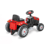 Трактор 05-116 (1) ЧЕРВОНИЙ “Pilsan“, акумулятор 6V, сидіння, що регулюється, колеса з гумовими накладками, в коробці