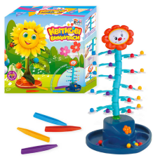 гр Настільна гра “Квіткові викрутаси“ 70290 (12/2) “4FUN Game Club“, звуки, мелодія, обертається, кульки, пінцети, в коробці