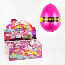 Іграшка зростаюча С 64639 (30) ЦІНА ЗА 12 ШТУК В БЛОЦІ, “Єдиноріг”