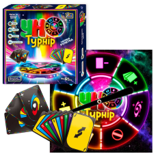 гр Настільна гра “Турнір Уно“ 29815 (24/2) “4FUN Game Club“, 112 карток, рулетка, у коробці