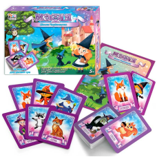 гр Настільна гра “Мафія. Школа чарівництва” 86912 (72/2) “4FUN Game Club“, 28 карток, інструкція, в коробці