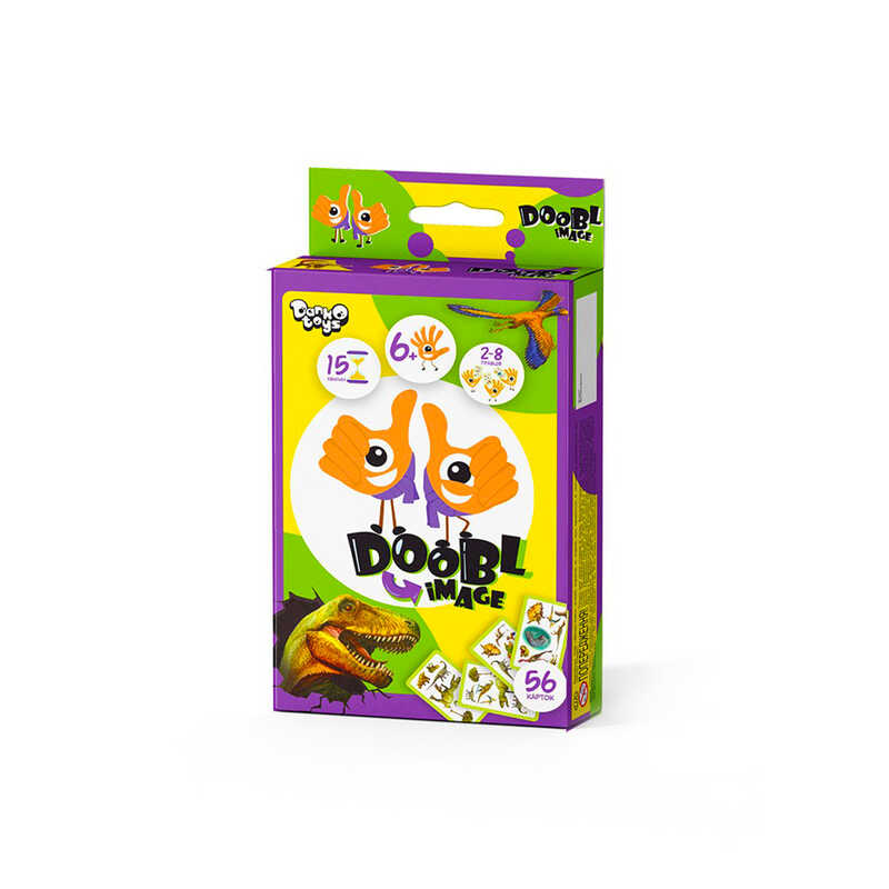 гр Настільна гра “DOOBL IMAGE Dino“ DBI-02-05U УКР. (32) “Danko Toys“