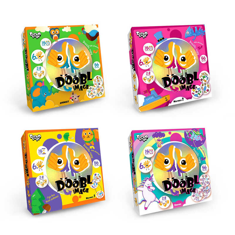гр Настільна гра “DOOBL IMAGE“ ВЕЛИКА DBI-01-01U,02U,03U,04U (8) “Danko Toys“