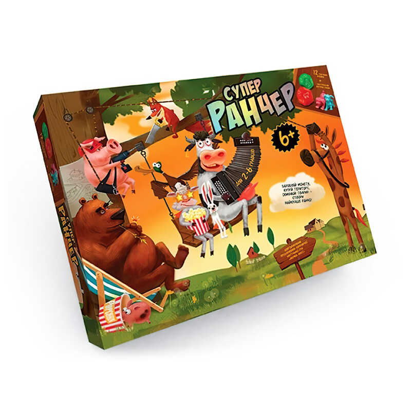 гр Настільна розважальна гра “Супер Ранчер“ G-SR-01-01U УКР. (5) “Danko Toys“