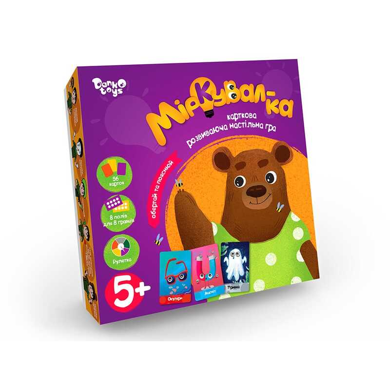 гр Настільна гра “Міркувал-ка“ укр. GSO-0101U (10) “Danko Toys“