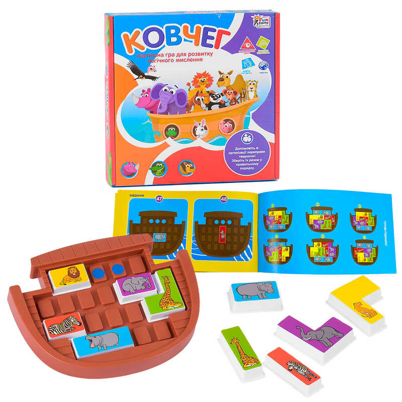 гр Настільна гра “Ковчег“ UKB-B 0042 (12) “4FUN Game Club“ українською мовою, в коробці