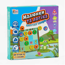 гр Настільна гра “Малюнки та логіка - Жителі Озера“ UKB-B 0030 (12) “4FUN Game Club“ українською мовою, в коробці