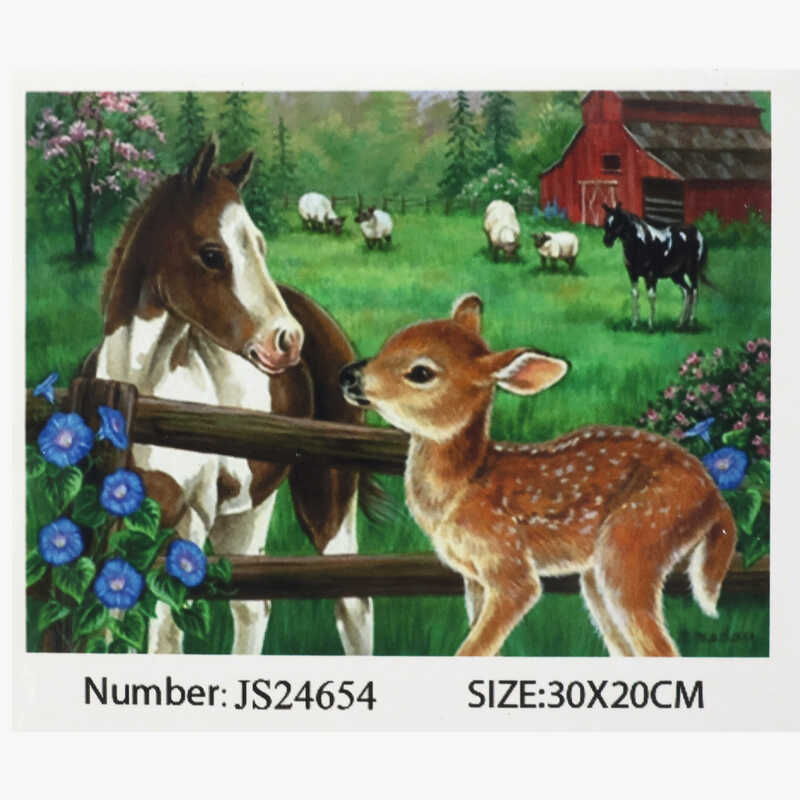 Алмазна мозаїка JS 24654 (50) “TK Group“, 20х30 см, в коробці