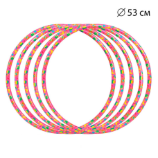 гр Обруч “Дівчинка №0“ 0199 (1) ЦІНА ЗА 10 ШТУК В УПАКОВЦІ, d=53 см ,“Bamsic“