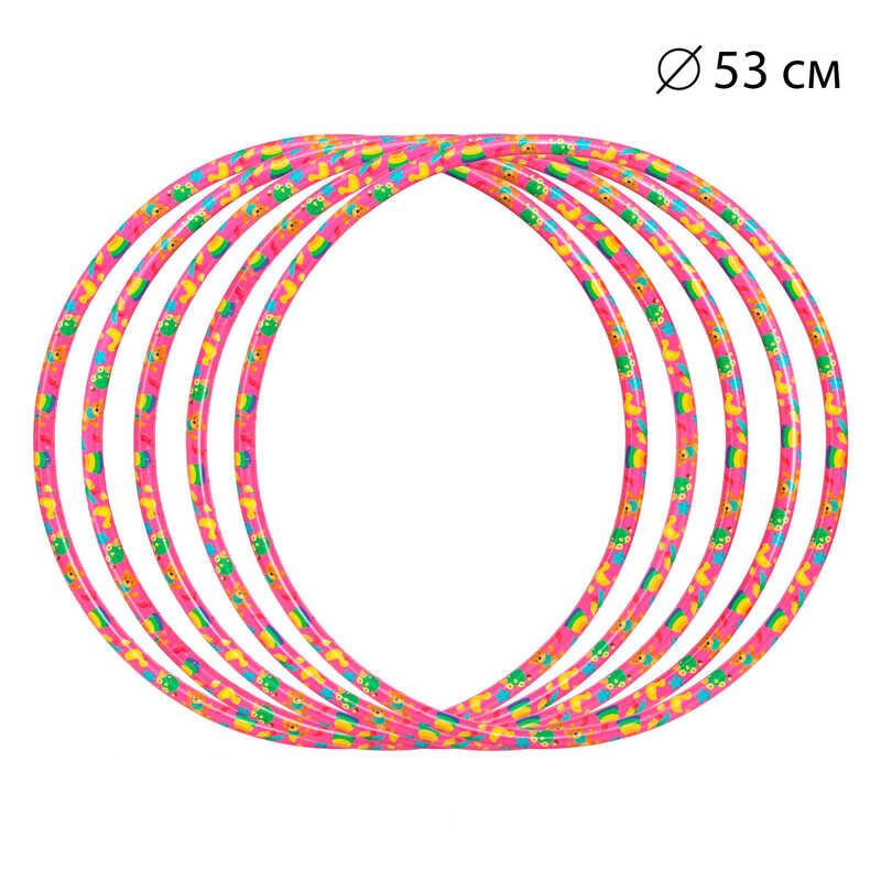 гр Обруч “Дівчинка №0“ 0199 (1) ЦІНА ЗА 10 ШТУК В УПАКОВЦІ, d=53 см ,“Bamsic“