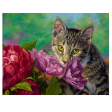 Алмазна мозаїка JS 24661 (50) “TK Group“, “Тварини“, 30х20 в коробці