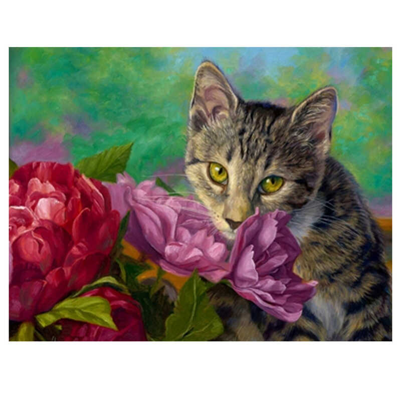 Алмазна мозаїка JS 24661 (50) “TK Group“, “Тварини“, 30х20 в коробці