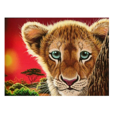 Алмазна мозаїка JS 24673 (50) “TK Group“, “Тварини“, 30х20 в коробці