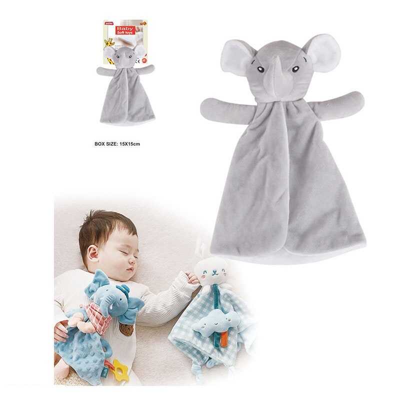 Іграшка-комфортер 032-14 A (72) ”Слоненя”, без пакування