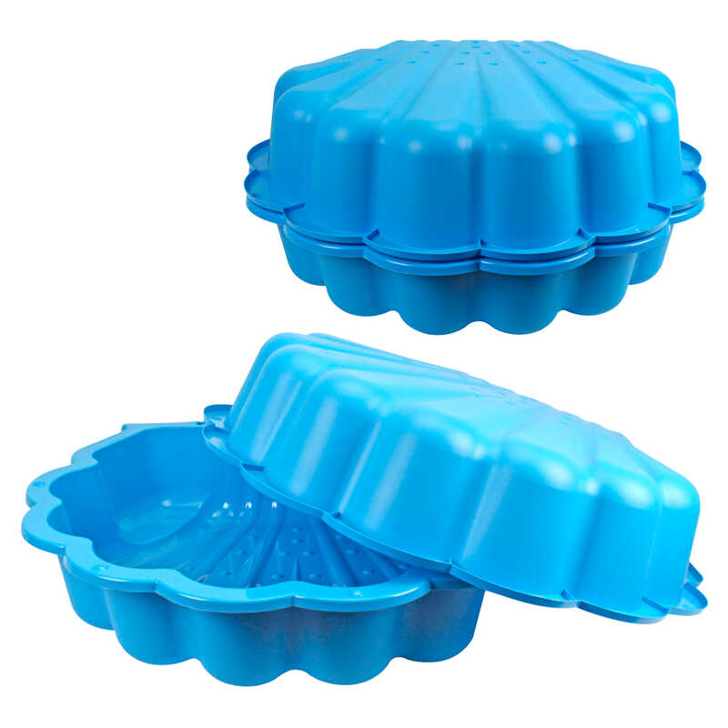 гр Пісочниця “Блакитна мушля“ з 2-х частин 7522 (1) “Technok Toys“, розмір 87*77,7*18 см 