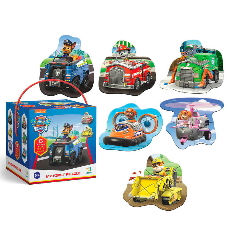 гр Пазл “Paw Patrol. Готові до дії“ 200535 (18) “DoDo“ 6 пазлів, в коробці гр Пазл “Paw Patrol. Готові до дії“ 200535 (18) “DoDo“ 6 пазлів, в коробці