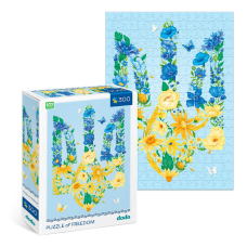 гр Пазл “Квітучий тризуб“ 300588 (22) “DoDo“, 300 елементів, в коробці