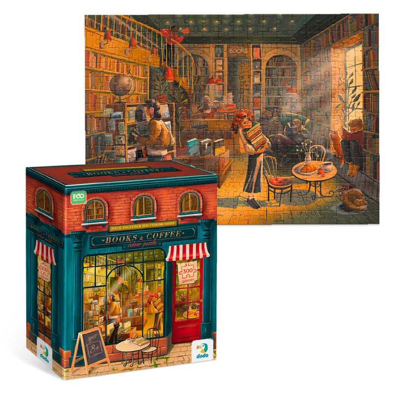 гр Пазл “Книжковий магазин“, 300 елементів, 300602 (12) “DoDo“