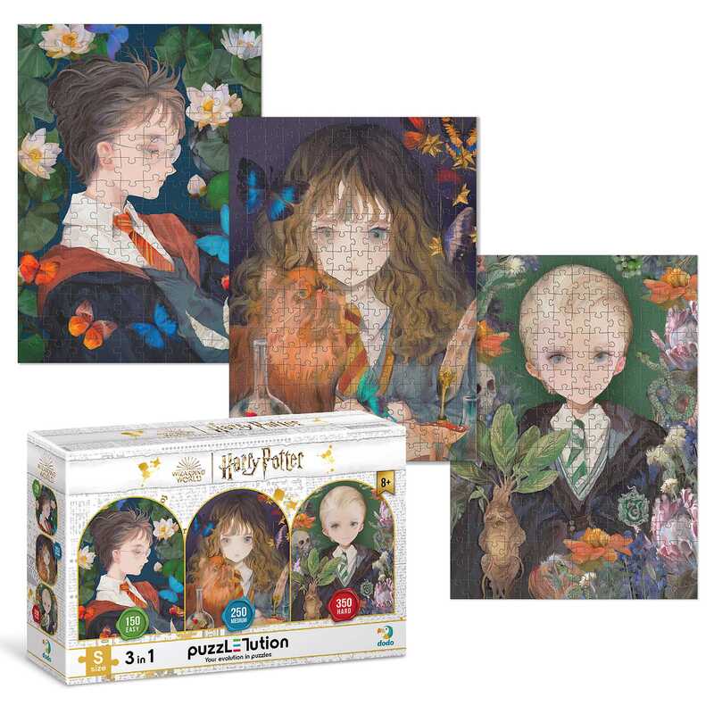 гр Пазл “Мрія і фантазія“ 200574 (40) “DoDo“, 3в1, 150-250-350 елементів, рівні складності, в коробці