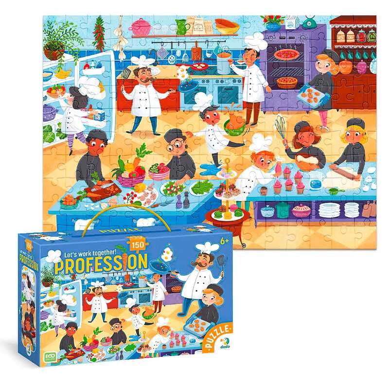 гр Пазл “Професії. Повар“ 300620 (48) “DoDo“