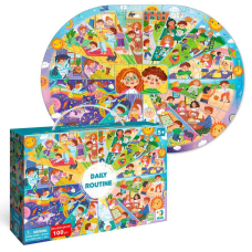 гр Пазл “Розпорядок дня“ 300619 (40) “DoDo“, 100 елементів, 33х45 см, в коробці