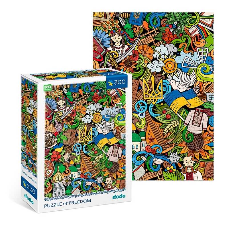 гр Пазл “Український настрій“ 300587 (22) “DoDo“, 300 елементів, в коробці