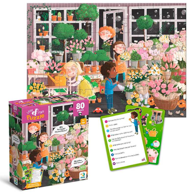 гр Пазл “Шукай та знаходь. Квітуча весна“ 300664 (24) “DoDo“, 80 елементів, 28х39 см, в коробці гр Пазл “Шукай та знаходь. Квітуча весна“ 300664 (24) “DoDo“, 80 елементів, 28х39 см, в коробці