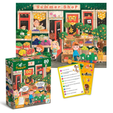 гр Пазл “Шукай та знаходь. Літні смаколики“ 300665 (24) “DoDo“, 80 елементів, 28х39 см, в коробці