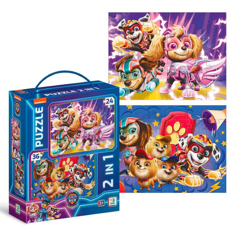 гр Пазл 2в1 “Зберігаємо світ у безпеці“ 200573 (12) “DoDo“, 24-36 елементів, у коробці