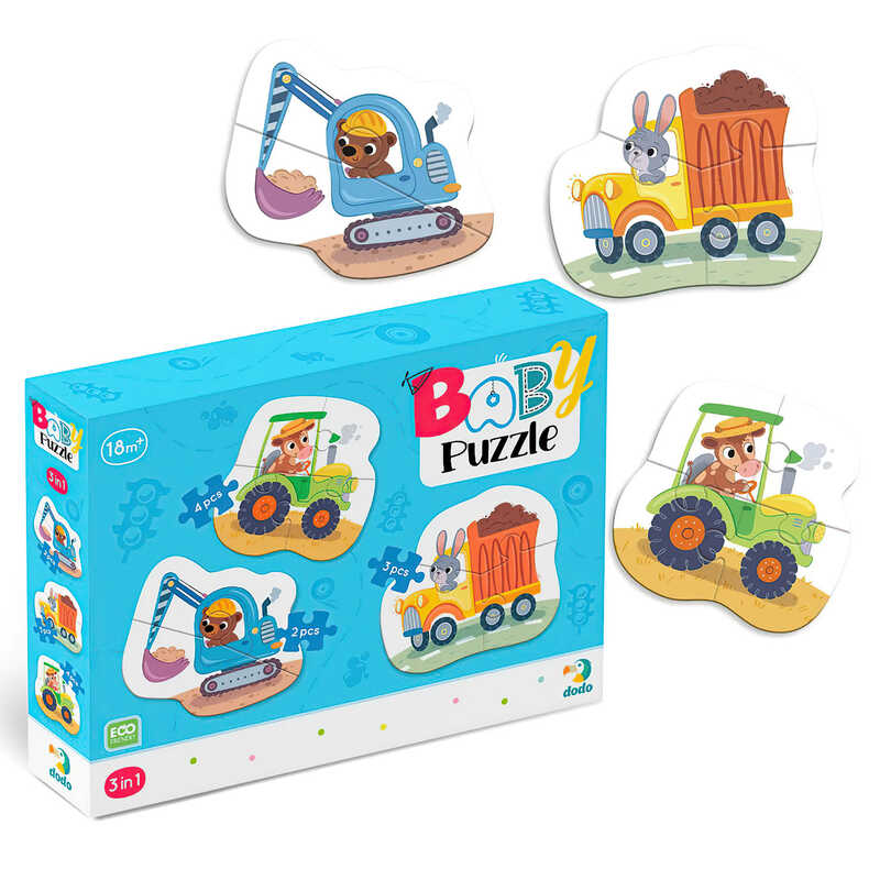 гр Пазл 3 в 1 “Транспорт“ 300392 (48) “Dodo“ гр Пазл 3 в 1 “Транспорт“ 300392 (48) “Dodo“