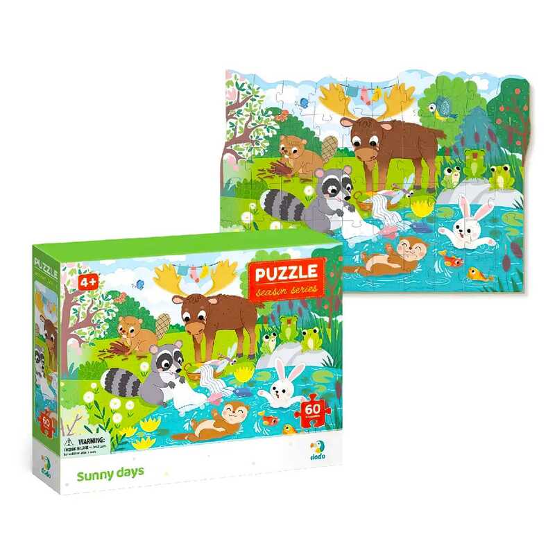 гр Пазл 60 ел. “Сонячні дні“ 300412 (36) “Dodo“, розмір елемента 4.5х3.5см, розмір зібраної картинки 23х32см, в коробці гр Пазл 60 ел. “Сонячні дні“ 300412 (36) “Dodo“, розмір елемента 4.5х3.5см, розмір зібраної картинки 23х32см, в коробці