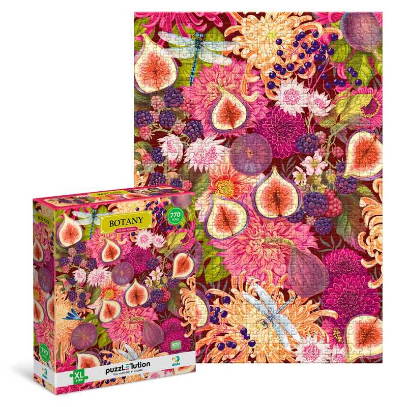 гр Пазл Easy-ХL “Ботаніка. Інжир та квіти“ 300615 (22) “DoDo“, 770 елементів, 6448см, в коробці