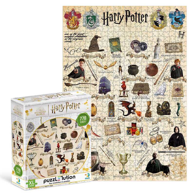гр Пазл Easy-ХL “Посібник для чарівників“ 200569 (22) “DoDo“, 770 елементів, в коробці