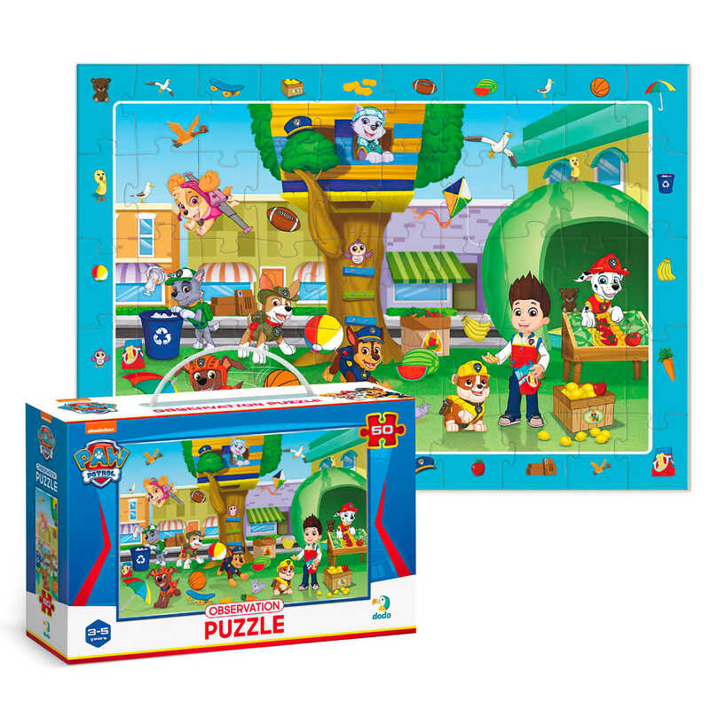 гр Пазл обсерваційний на 50 елементів “Paw Patrol. Літні розваги“ 200464 (18) “DoDo“, в коробці гр Пазл обсерваційний на 50 елементів “Paw Patrol. Літні розваги“ 200464 (18) “DoDo“, в коробці