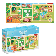 гр Пазл-лабіринт “Моя мандрівка фермою“ 300586 (36) “DoDo“, 10 елементів, в коробці