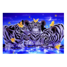 Алмазна мозаїка JS 25385 (50) “TK Group“, “Тварини“, 30х20 в коробці