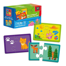 гр Пазли “Знайди пару. Пори року. Чиї сліди? Хто заховався“ VT5003-04 (54) “Vladi Toys“