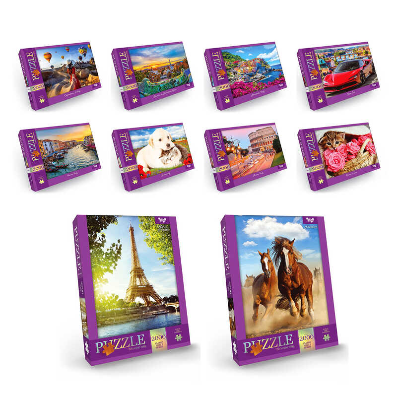 гр Пазли 2000 ел. с.1 C2000-01-01,02,03,04...10 МІКС (10) ВИДАЄТЬСЯ ТІЛЬКИ МІКС ВИДІВ, “Danko Toys“ гр Пазли 2000 ел. с.1 C2000-01-01,02,03,04...10 МІКС (10) ВИДАЄТЬСЯ ТІЛЬКИ МІКС ВИДІВ, “Danko Toys“