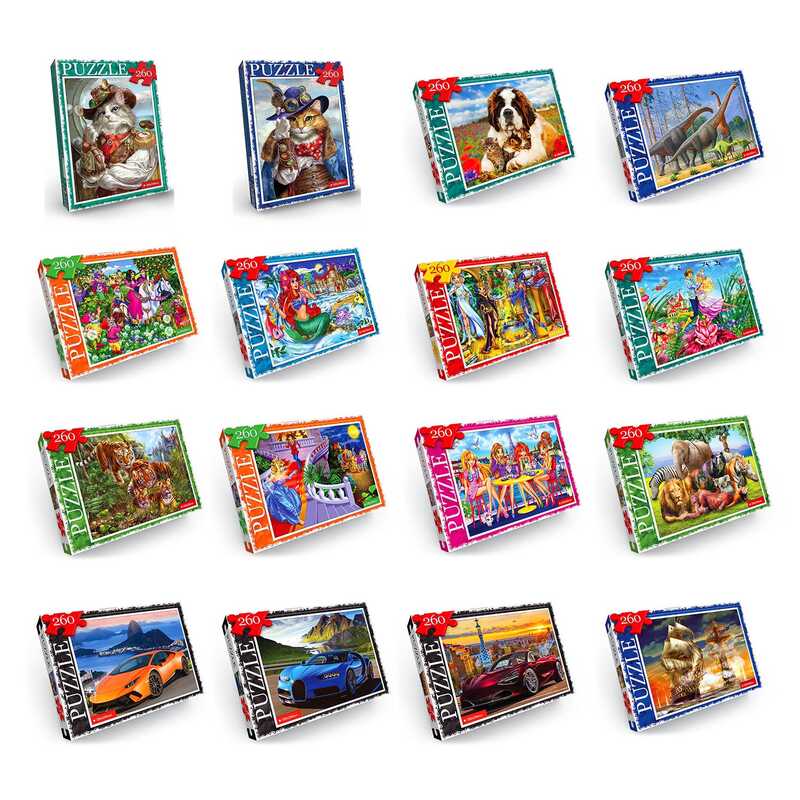 гр Пазли 260 ел. C260-13-01 02 03...16 (16) ВИДАЄТЬСЯ ТІЛЬКИ МІКС ВИДІВ, “Danko Toys“ гр Пазли 260 ел. C260-13-01 02 03...16 (16) ВИДАЄТЬСЯ ТІЛЬКИ МІКС ВИДІВ, “Danko Toys“