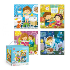 гр Пазли 4 в 1 “Мій день“ 300130 (12) “Dodo“, 4в1, в коробці