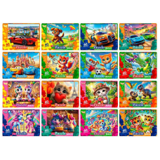 гр Пазли 60 ел. максі с.11 Mx60-11-01,02,03,04...16 (16) ВИДАЄТЬСЯ МІКС ВИДІВ “Danko Toys“