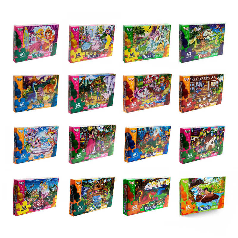 гр Пазли 60 ел. максі с.8 Mx60-08-01,02,03,04...16 (16) ВИДАЄТЬСЯ ТІЛЬКИ МІКС ВИДІВ, “Danko Toys“ гр Пазли 60 ел. максі с.8 Mx60-08-01,02,03,04...16 (16) ВИДАЄТЬСЯ ТІЛЬКИ МІКС ВИДІВ, “Danko Toys“