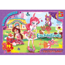 гр Пазли 70 ел. “G Toys“ “Enchantimals“ EA 213 (62) +постер
