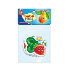 гр Пазли бейбі “Фрукти“ VT 1106-77 (50) укр., “Vladi Toys“, у пакеті